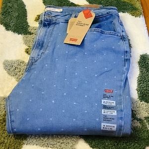 Levi's High-Rise Skinny - 16 Medium